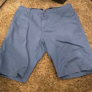volcom light blue shorts